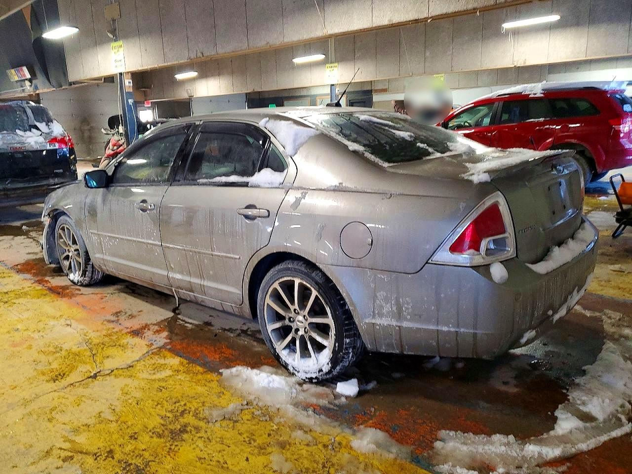2009 Ford Fusion Se Gray vin: 3FAHP07Z79R205885