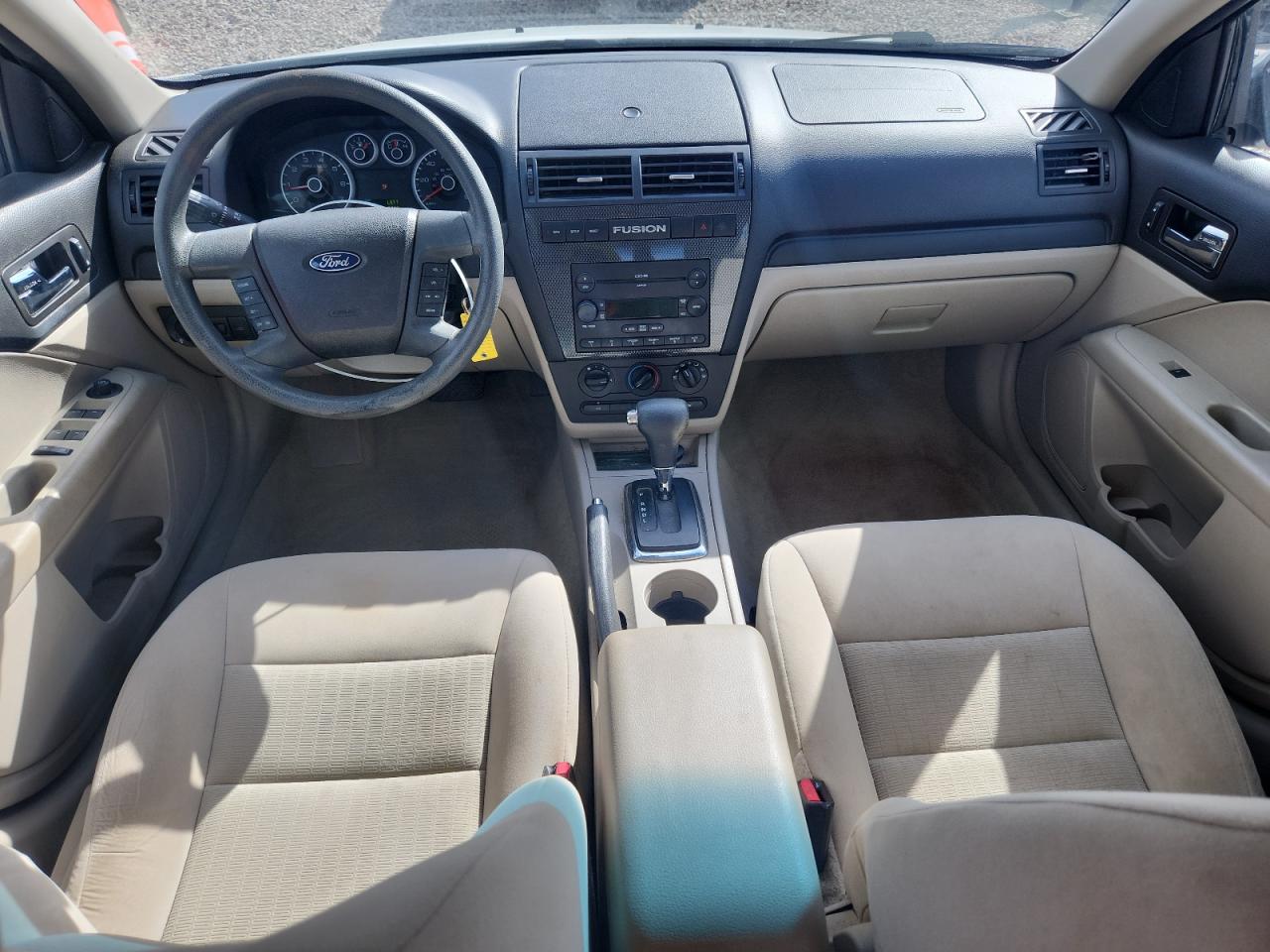 2007 Ford Fusion White vin: 3FAHP07Z87R130756