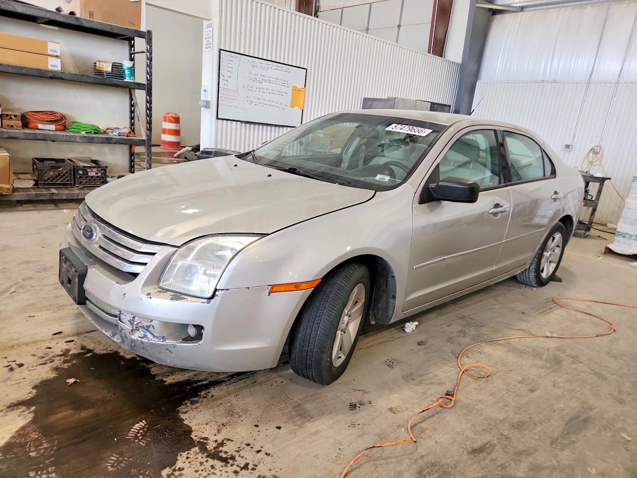 2007 Ford Fusion Se Silver vin: 3FAHP07Z87R139845