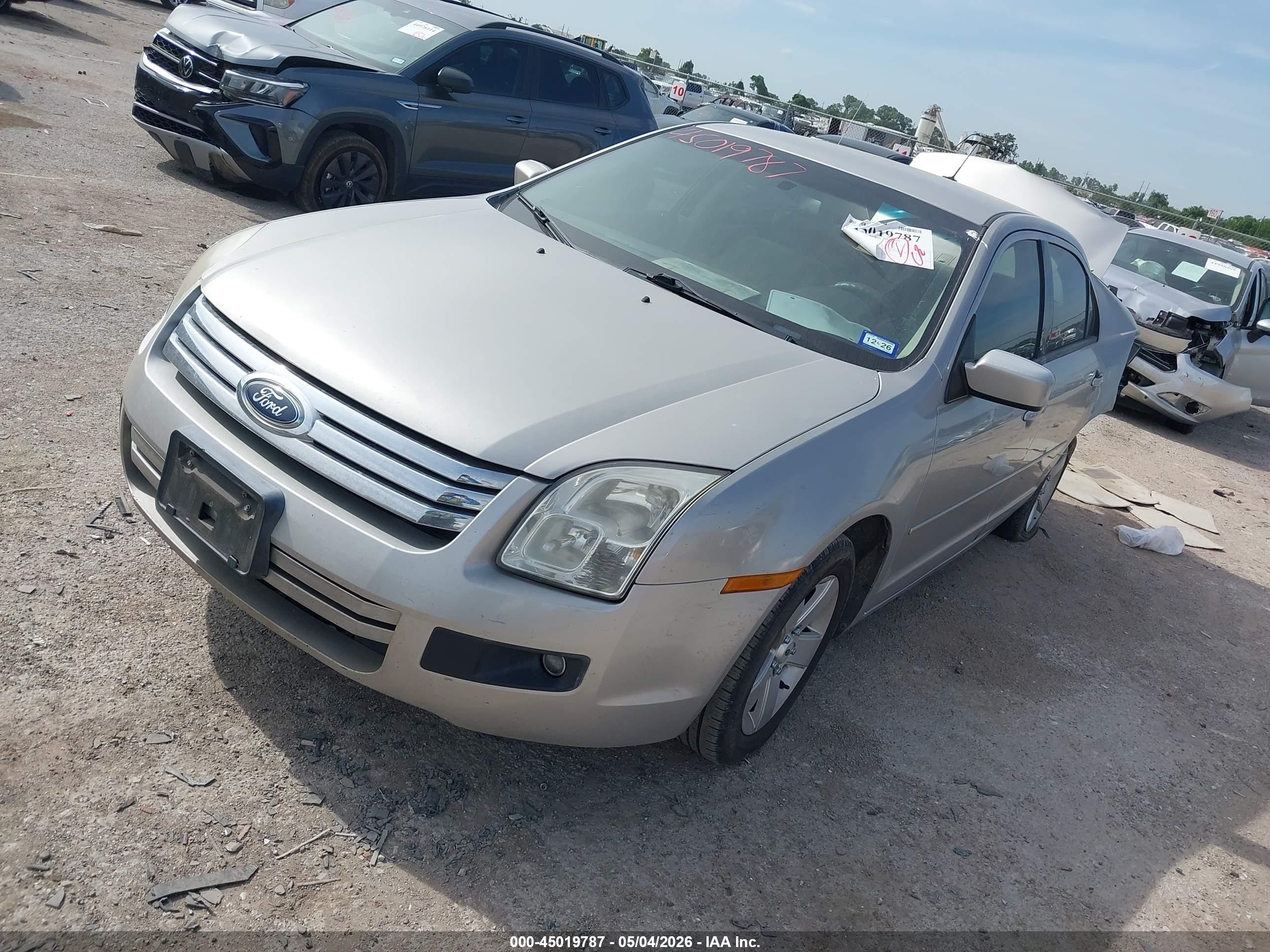 2007 Ford Fusion Se Silver vin: 3FAHP07Z87R189970