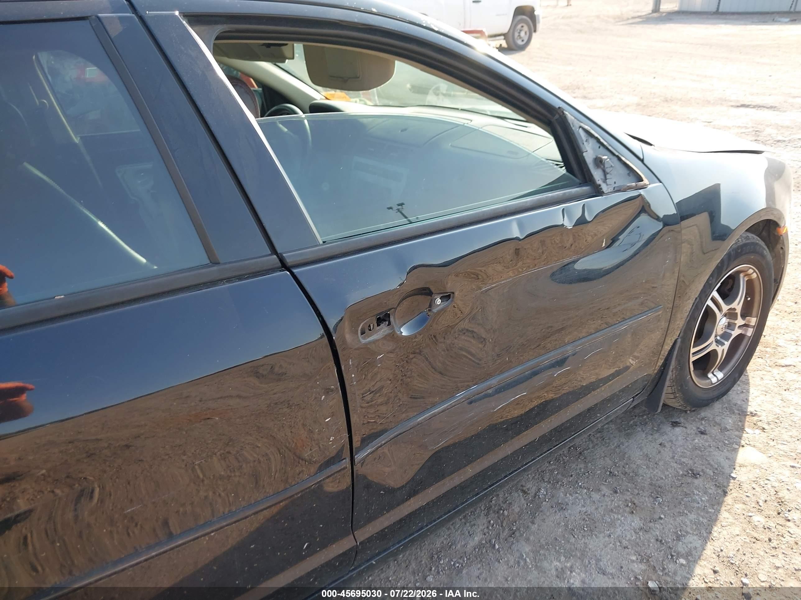2007 Ford Fusion Se Black vin: 3FAHP07Z87R262058