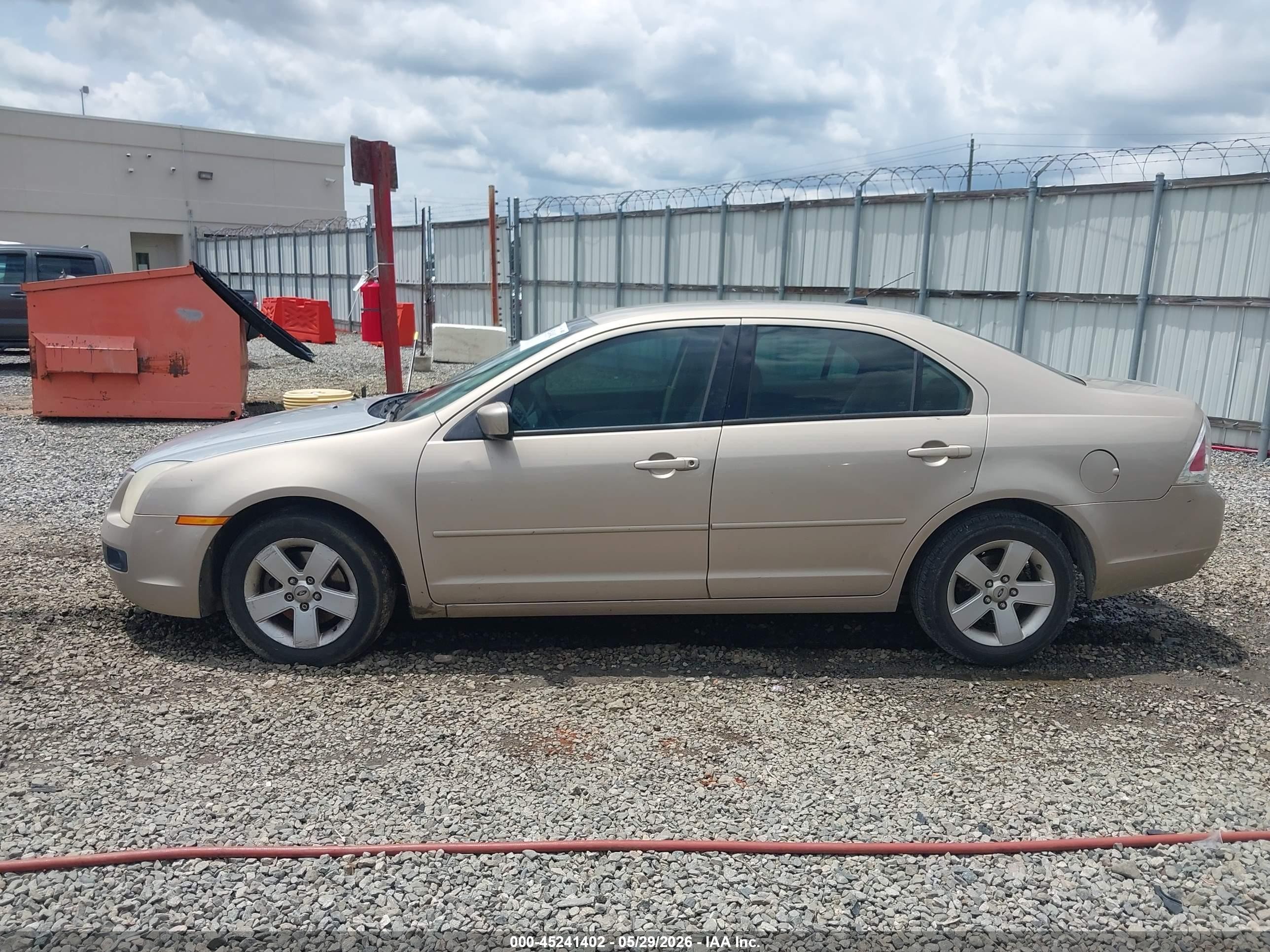 2007 Ford Fusion Se Tan vin: 3FAHP07Z87R276235