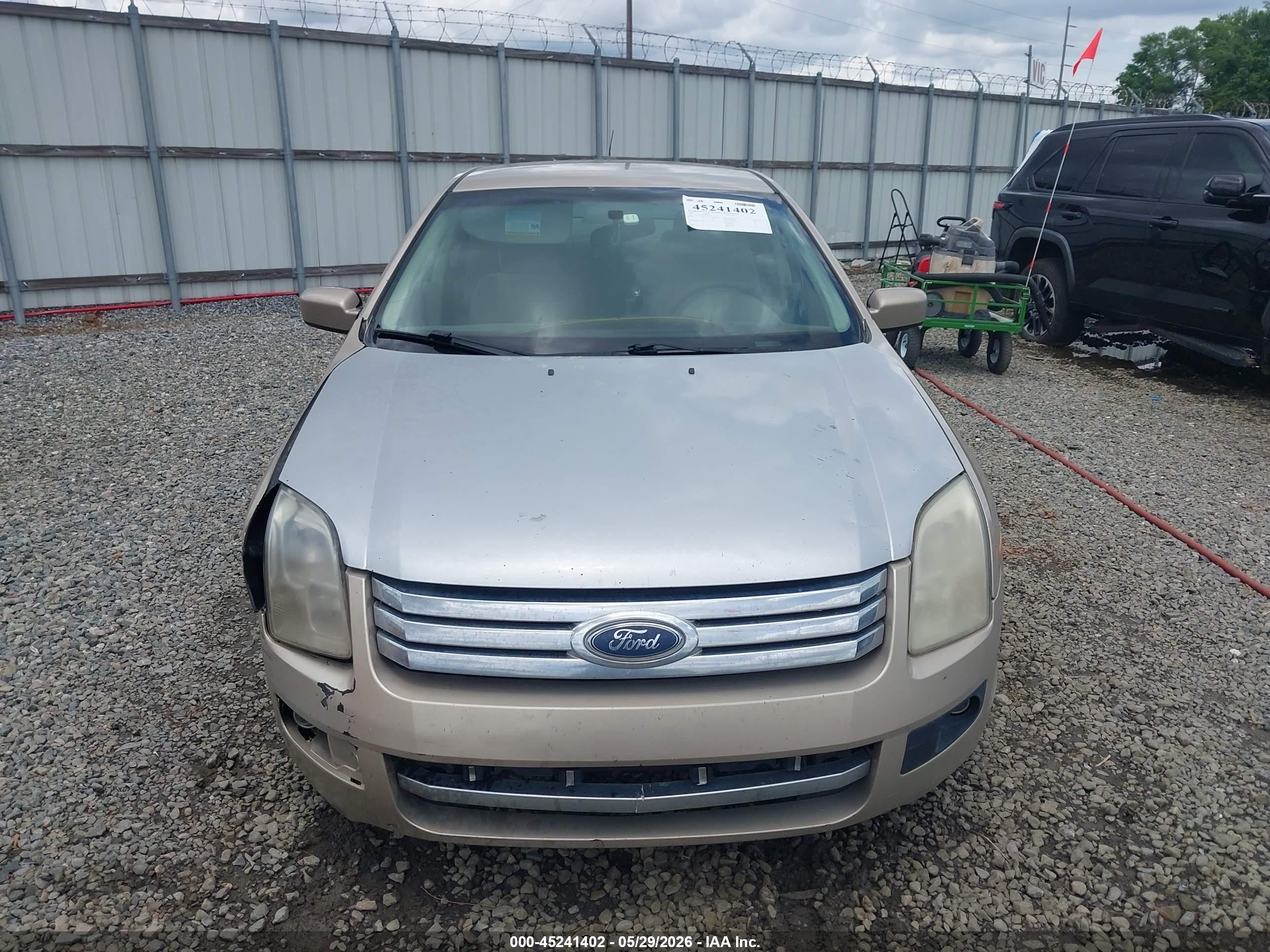 2007 Ford Fusion Se Tan vin: 3FAHP07Z87R276235