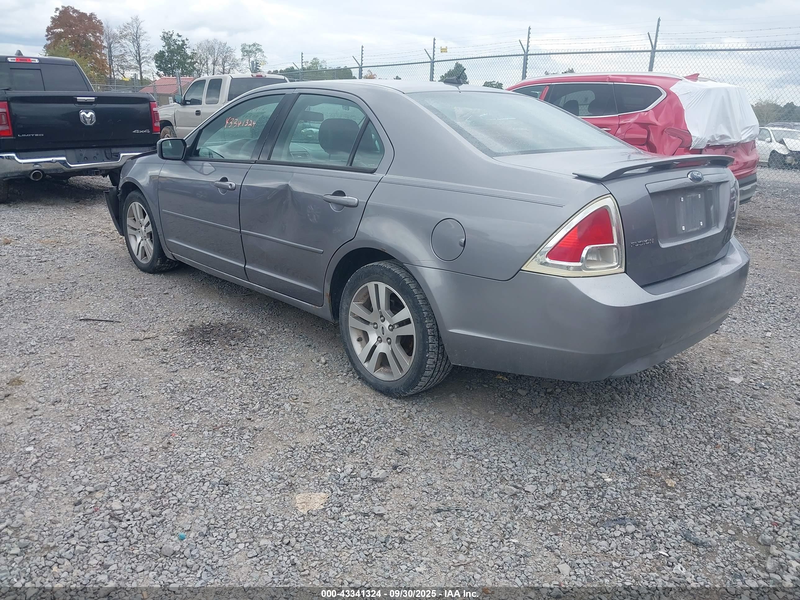 2007 Ford Fusion Se Серый vin: 3FAHP07Z87R279619