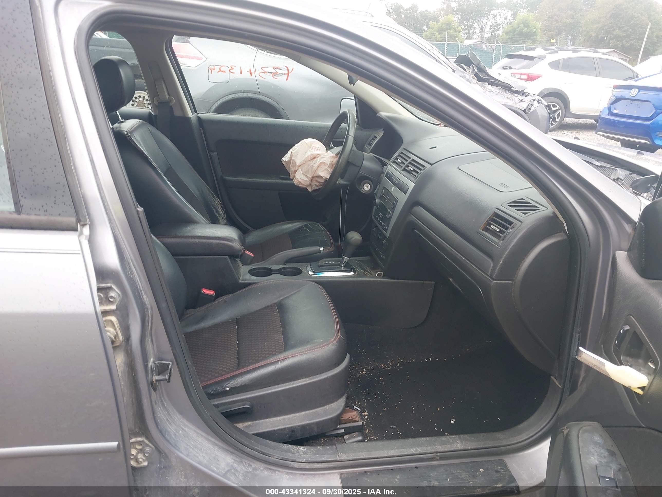 2007 Ford Fusion Se Серый vin: 3FAHP07Z87R279619