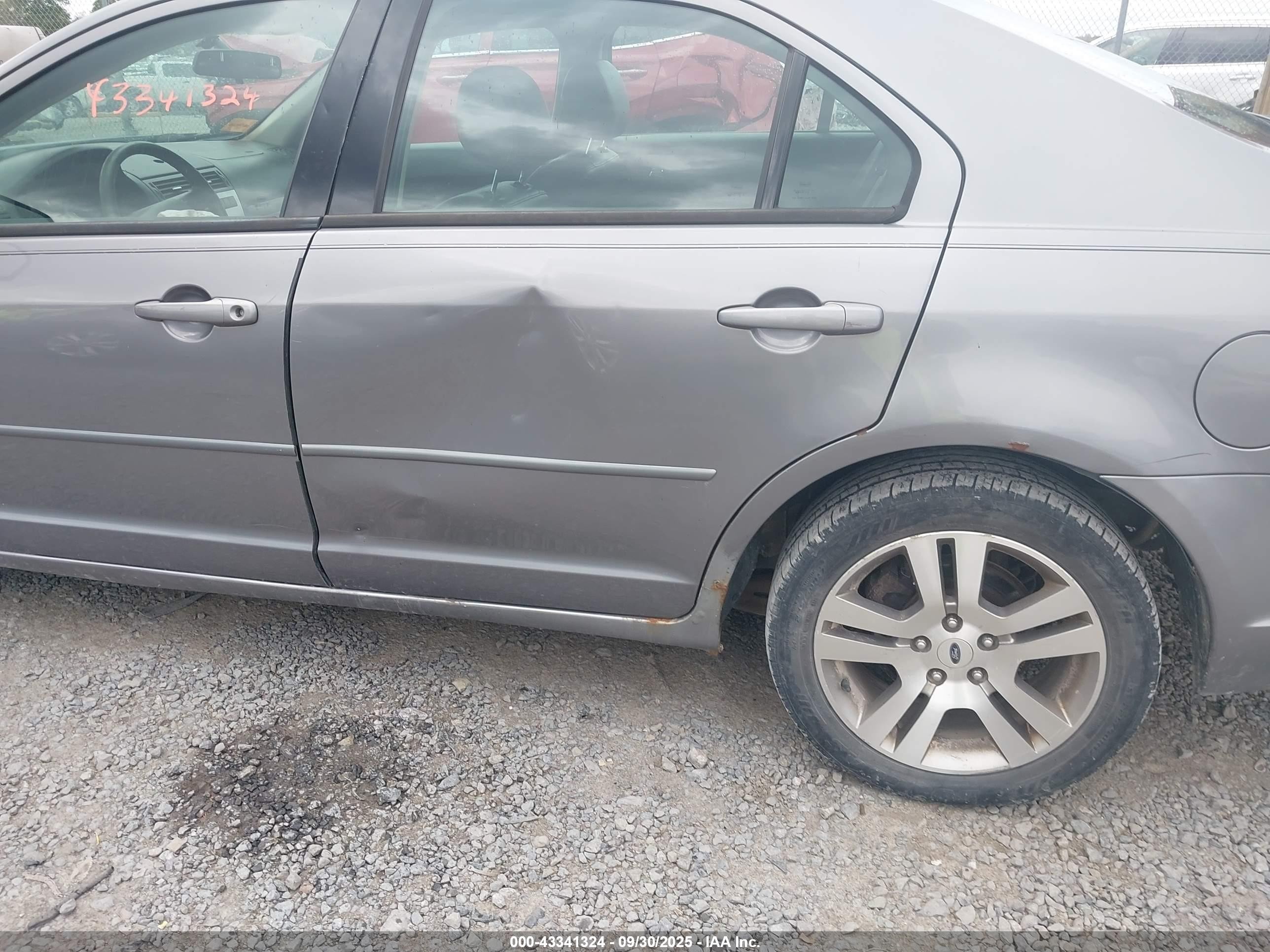 2007 Ford Fusion Se Серый vin: 3FAHP07Z87R279619