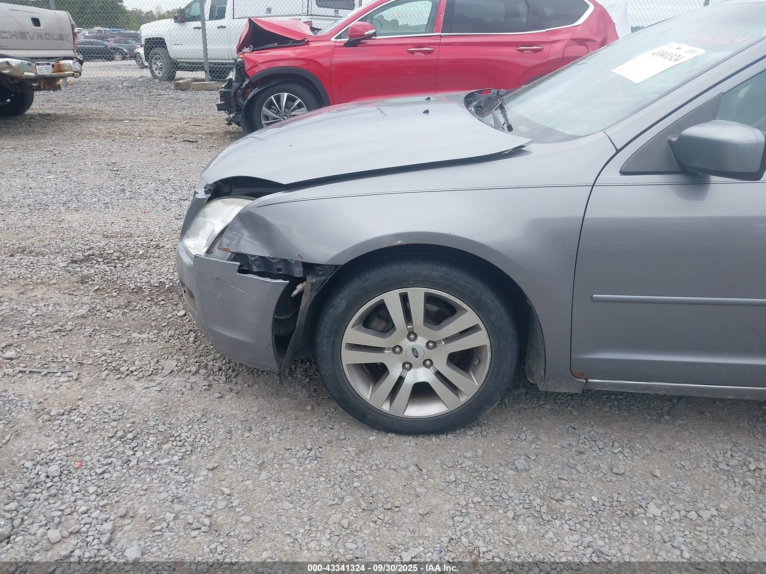 2007 Ford Fusion Se Серый vin: 3FAHP07Z87R279619
