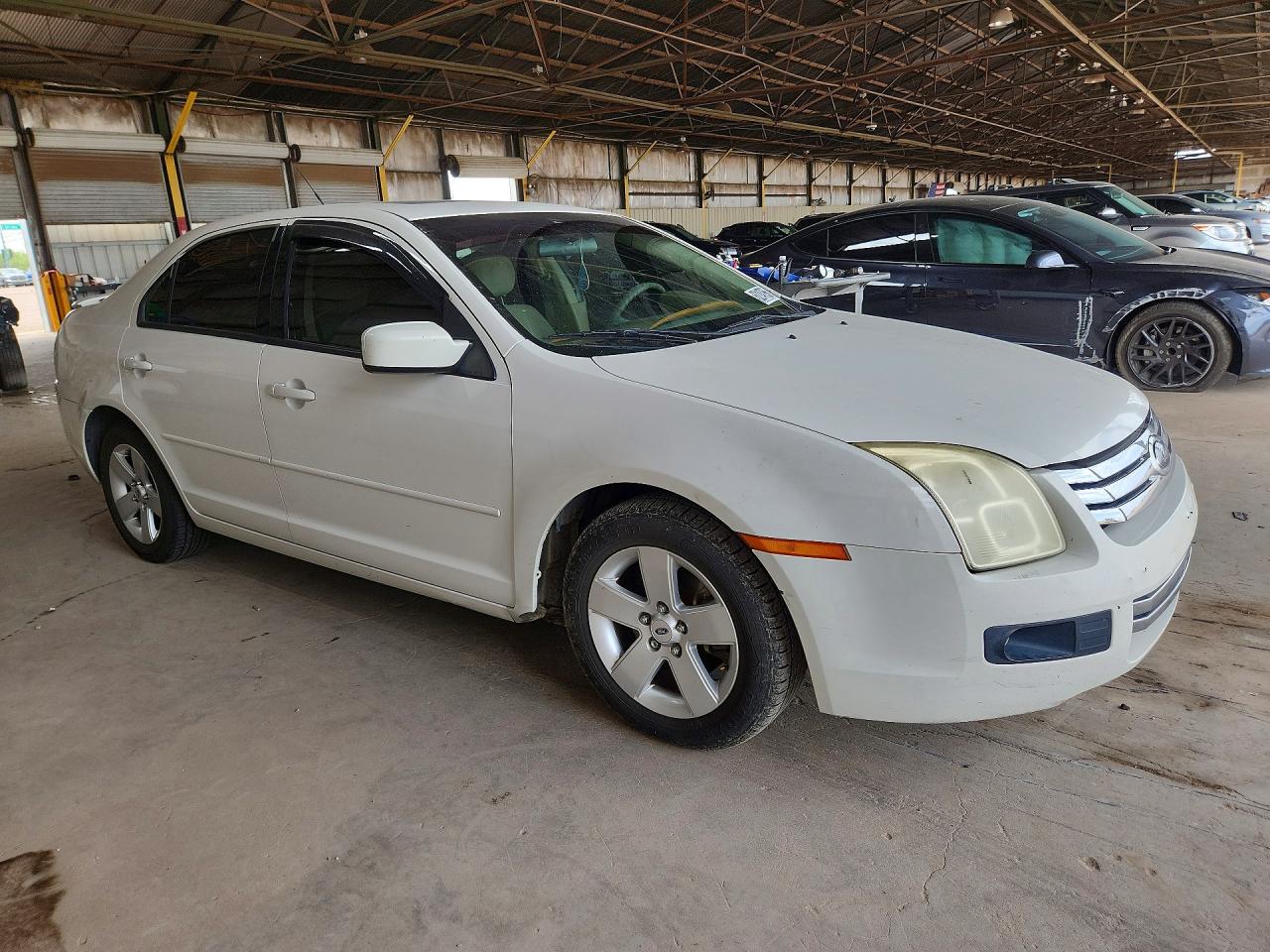 2008 Ford Fusion Se White vin: 3FAHP07Z88R107141