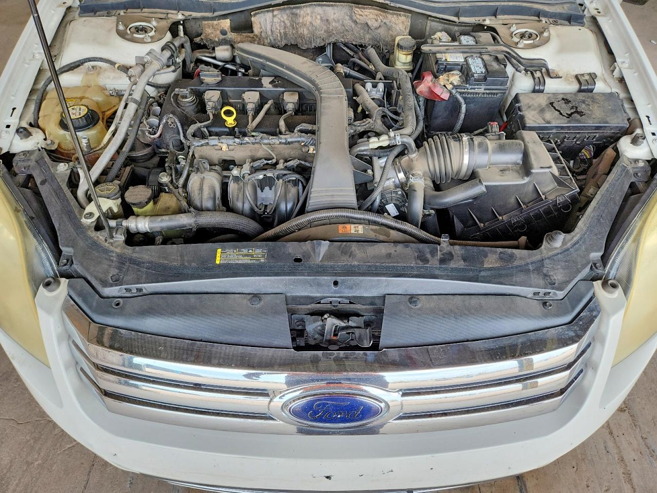 2008 Ford Fusion Se White vin: 3FAHP07Z88R107141