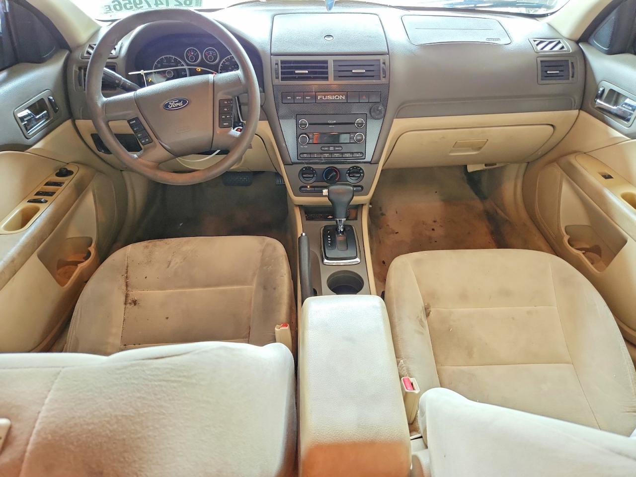 2008 Ford Fusion Se White vin: 3FAHP07Z88R107141