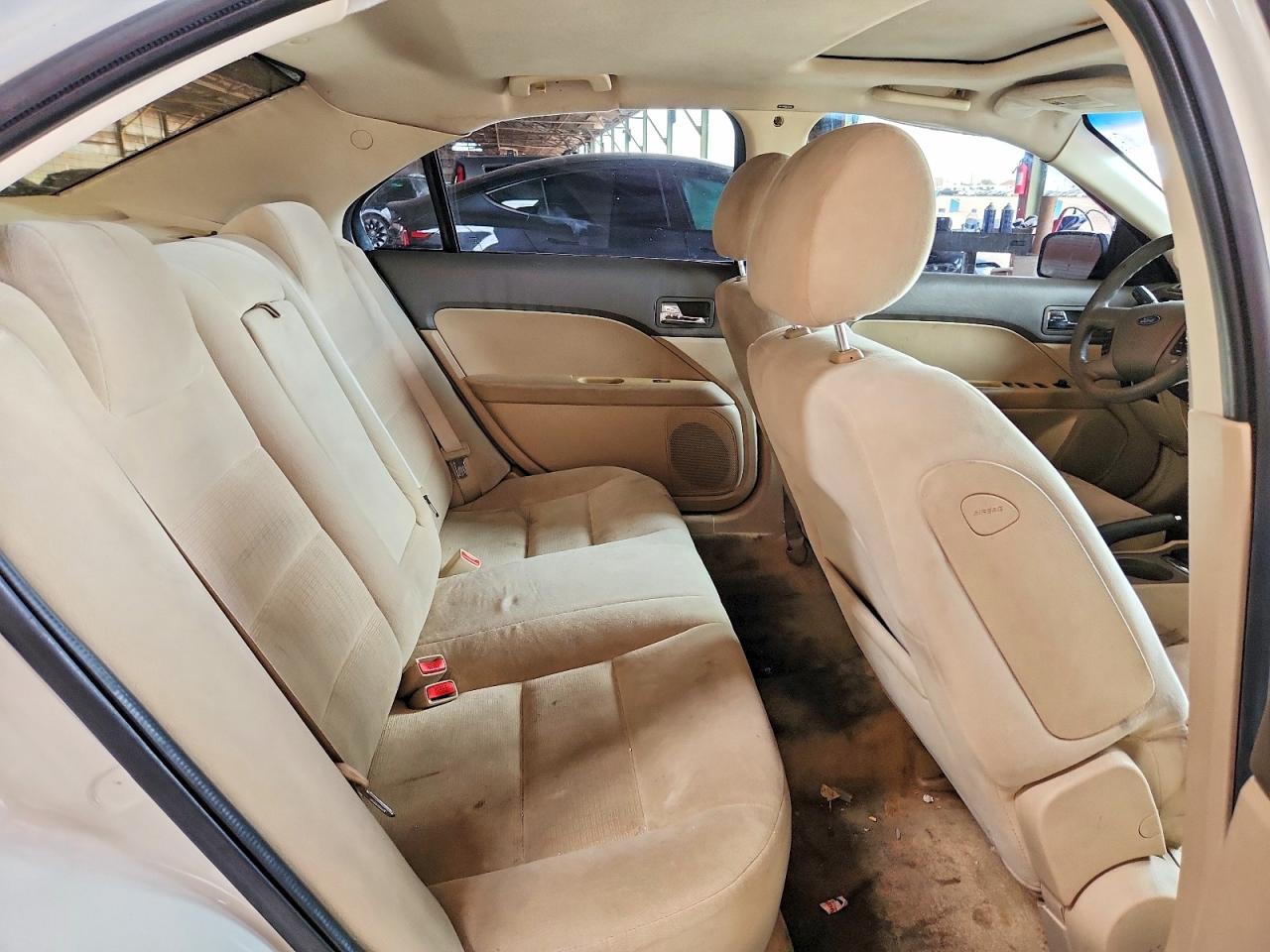 2008 Ford Fusion Se White vin: 3FAHP07Z88R107141