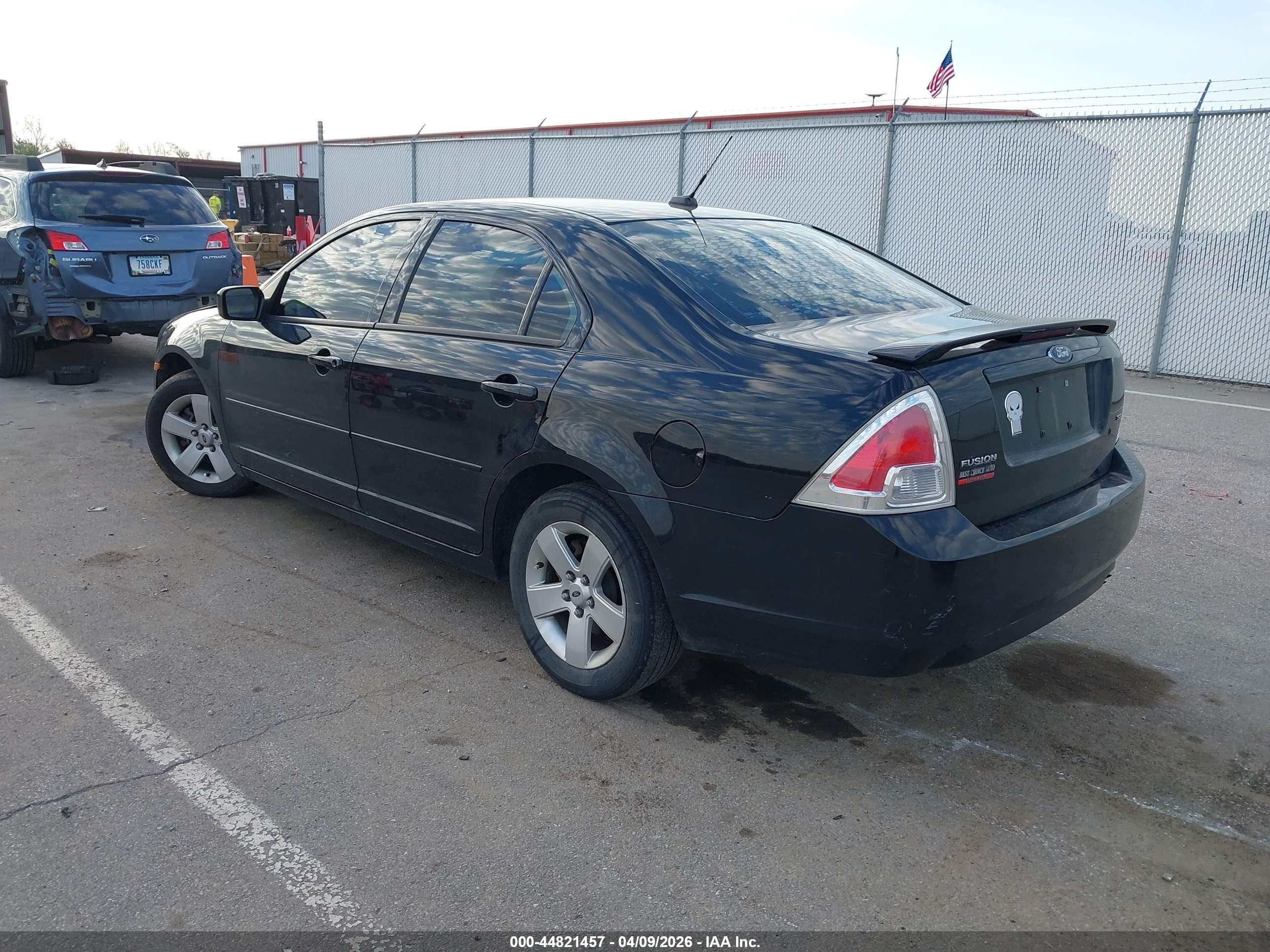 2008 Ford Fusion Se Black vin: 3FAHP07Z88R194989