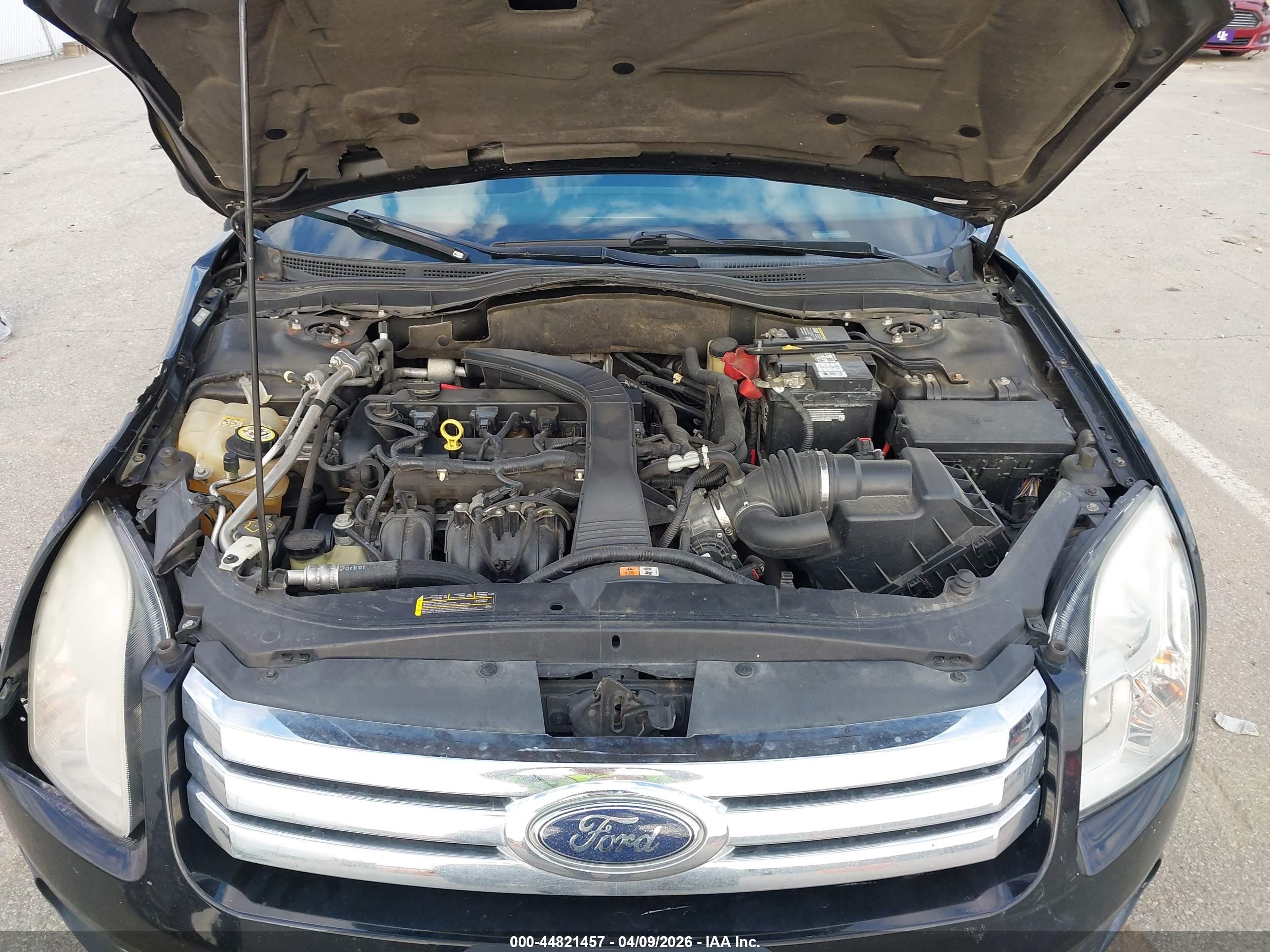 2008 Ford Fusion Se Black vin: 3FAHP07Z88R194989