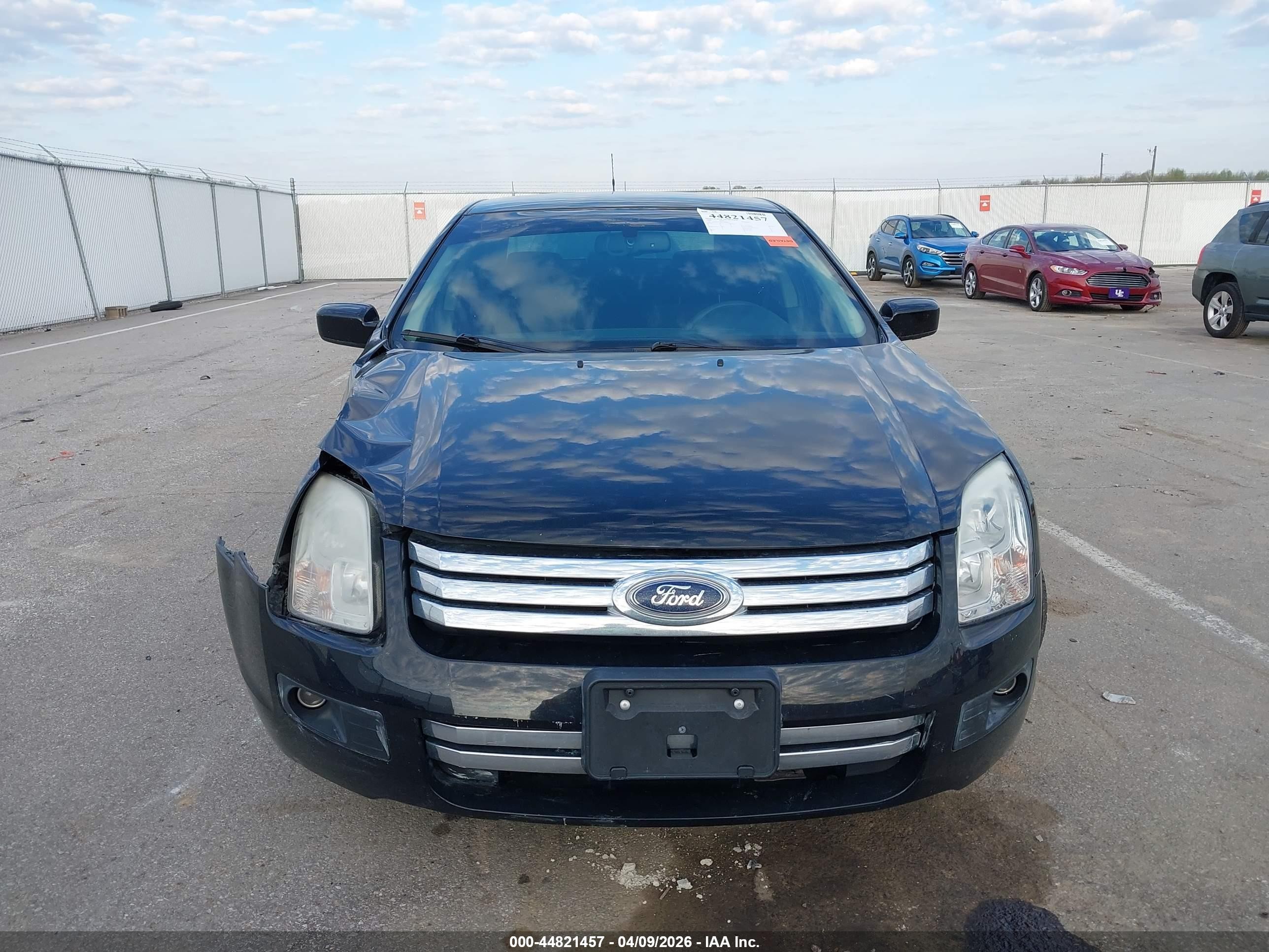 2008 Ford Fusion Se Black vin: 3FAHP07Z88R194989