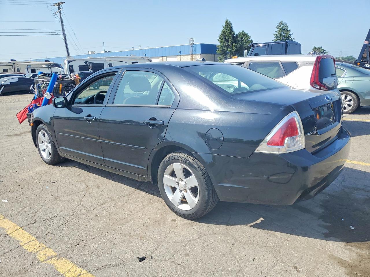 2008 Ford Fusion Se Gray vin: 3FAHP07Z88R201875