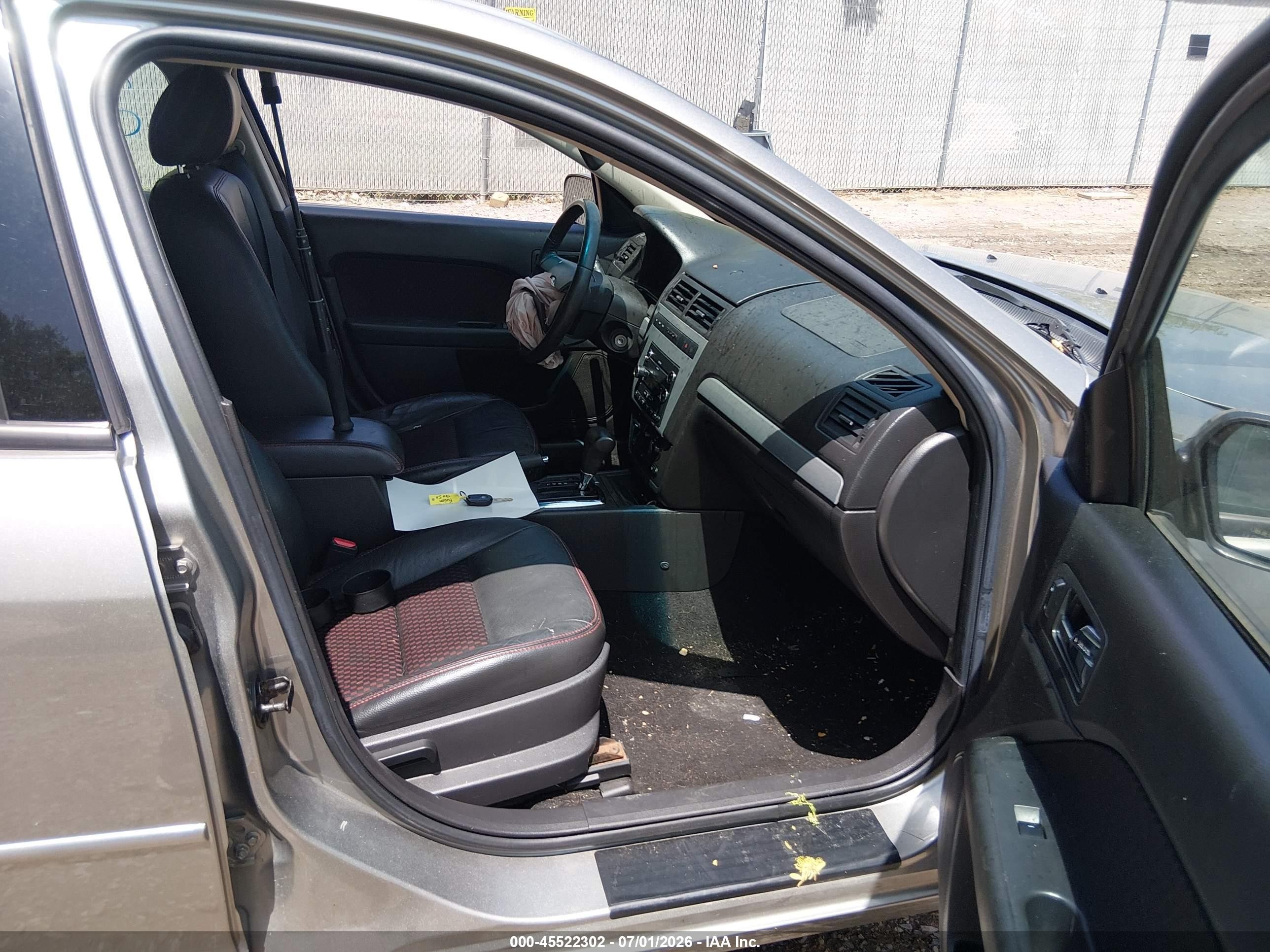 2008 Ford Fusion Se Silver vin: 3FAHP07Z88R236237