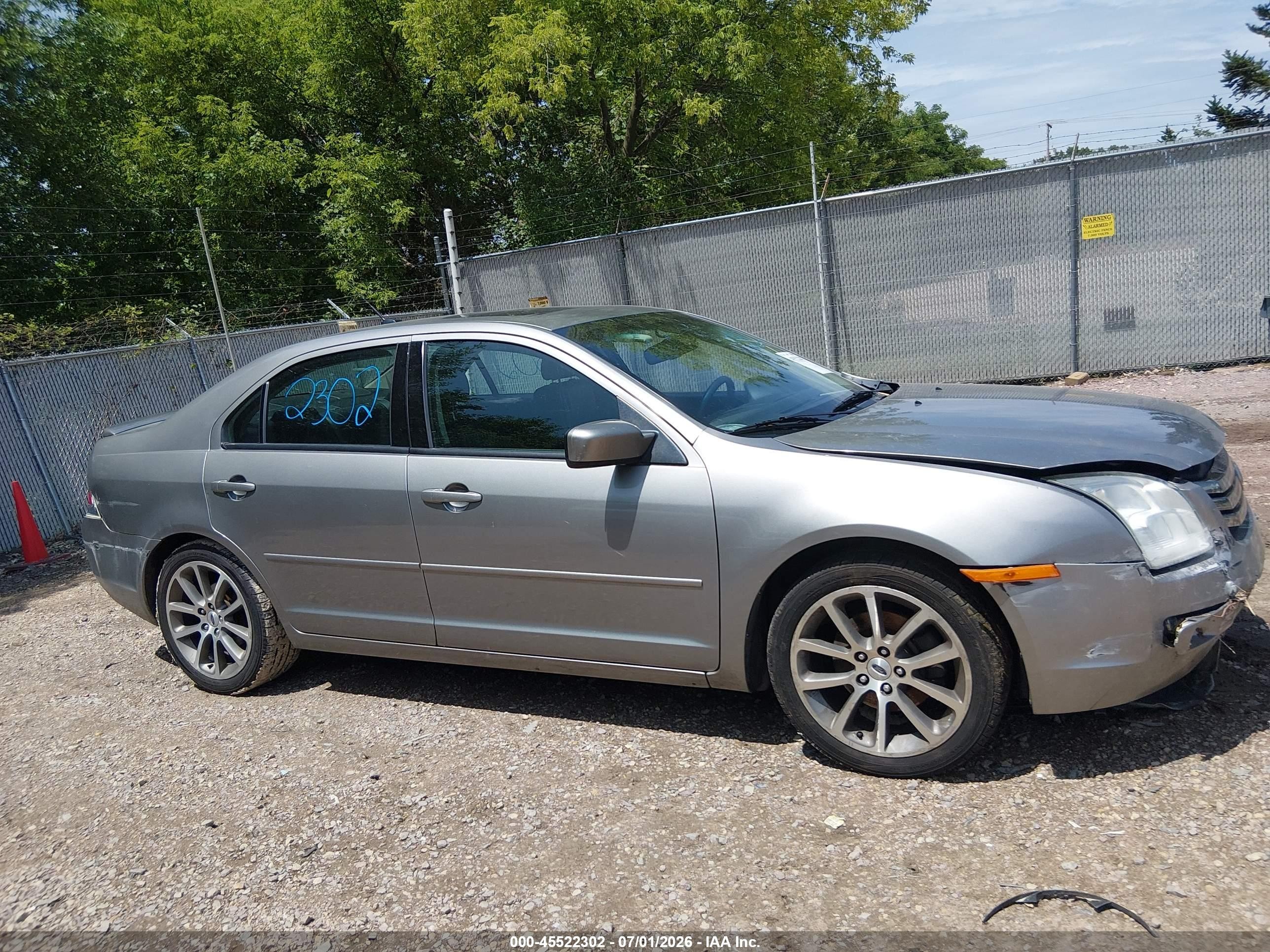 2008 Ford Fusion Se Silver vin: 3FAHP07Z88R236237