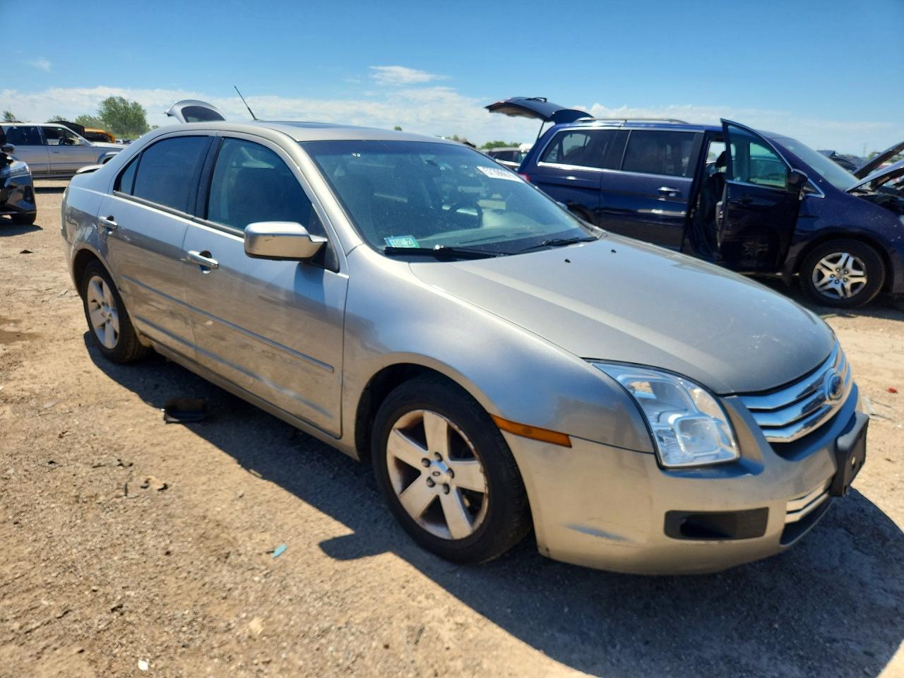 2008 Ford Fusion Se Silver vin: 3FAHP07Z88R272946