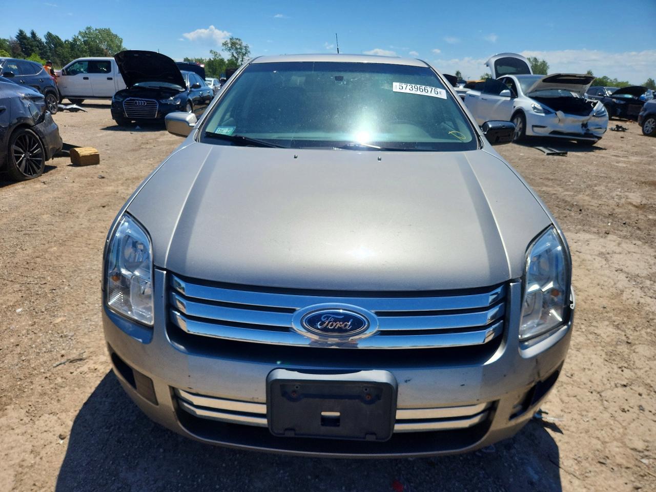 2008 Ford Fusion Se Silver vin: 3FAHP07Z88R272946