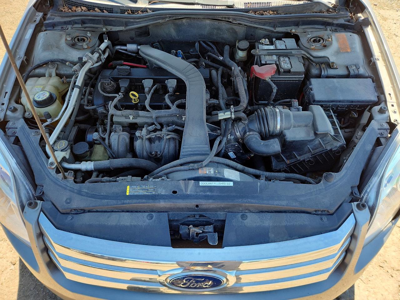 2008 Ford Fusion Se Silver vin: 3FAHP07Z88R272946