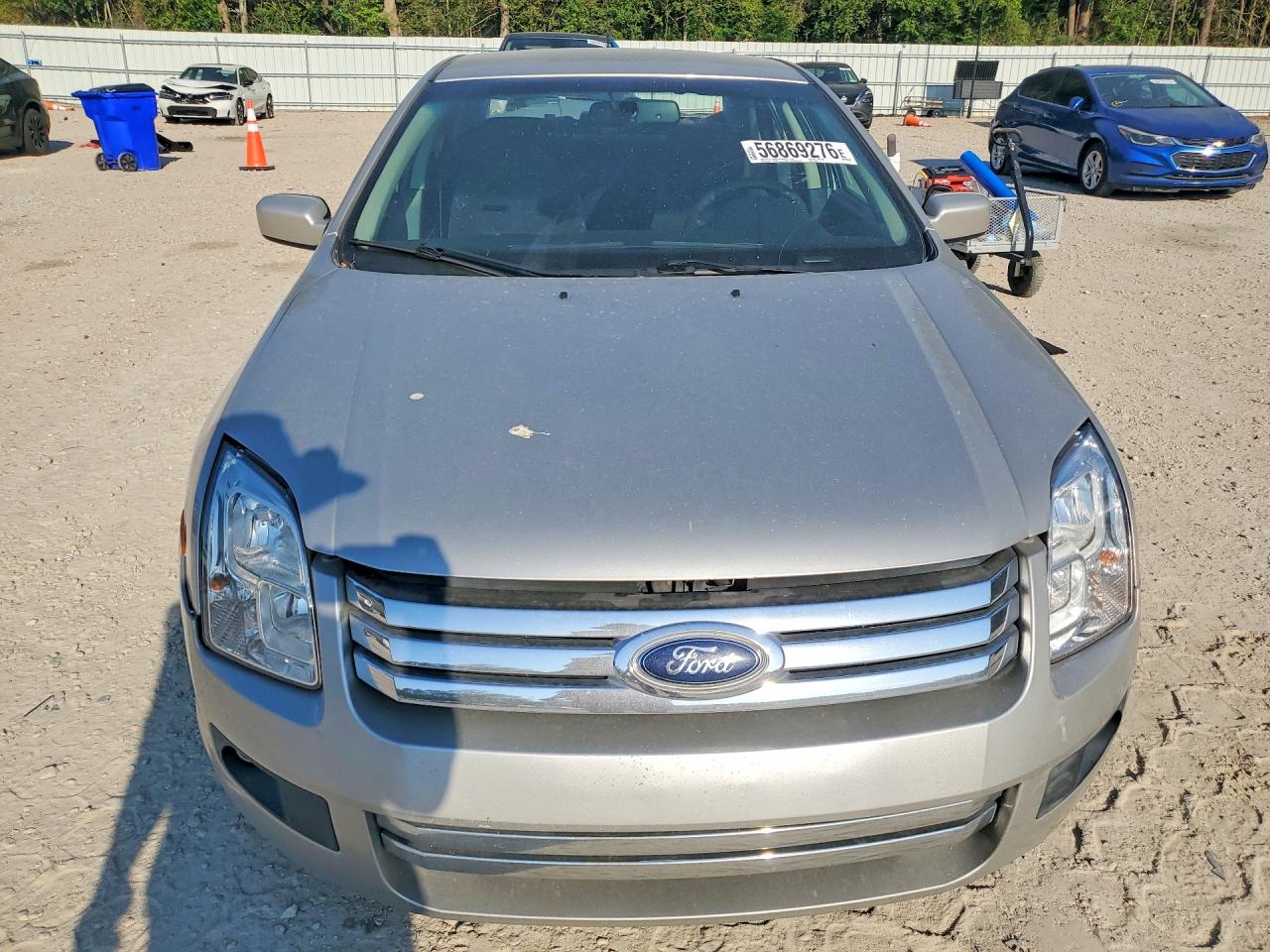 2008 Ford Fusion Se Серебряный vin: 3FAHP07Z88R273580