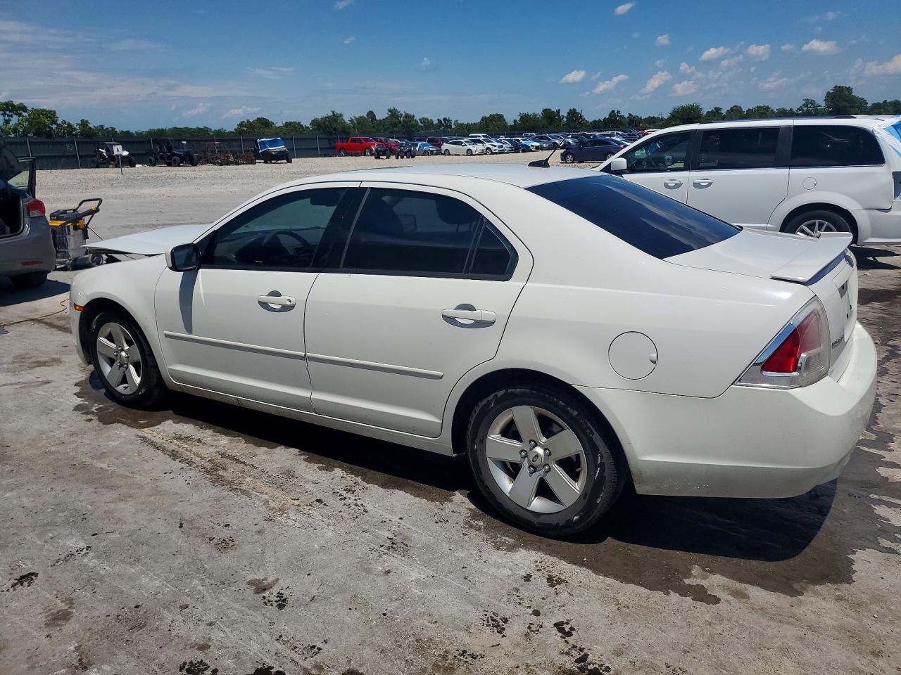 2009 Ford Fusion Белый vin: 3FAHP07Z89R125043
