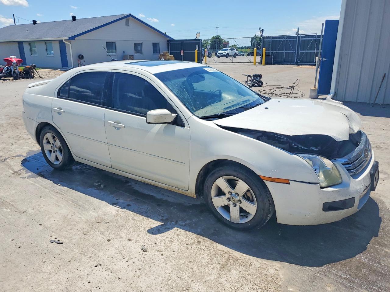 2009 Ford Fusion Белый vin: 3FAHP07Z89R125043