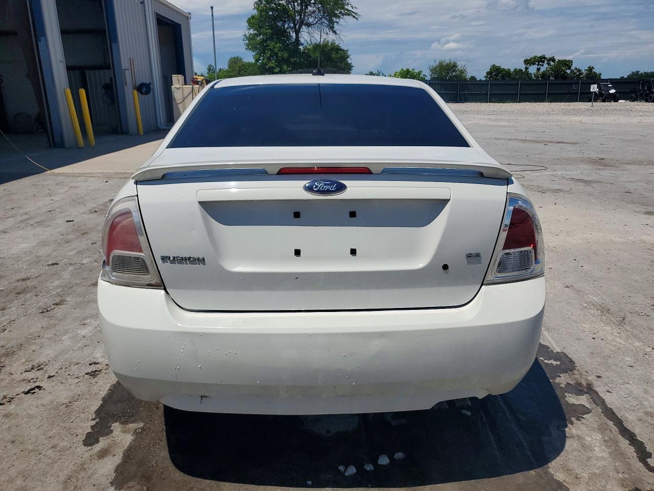 2009 Ford Fusion Белый vin: 3FAHP07Z89R125043