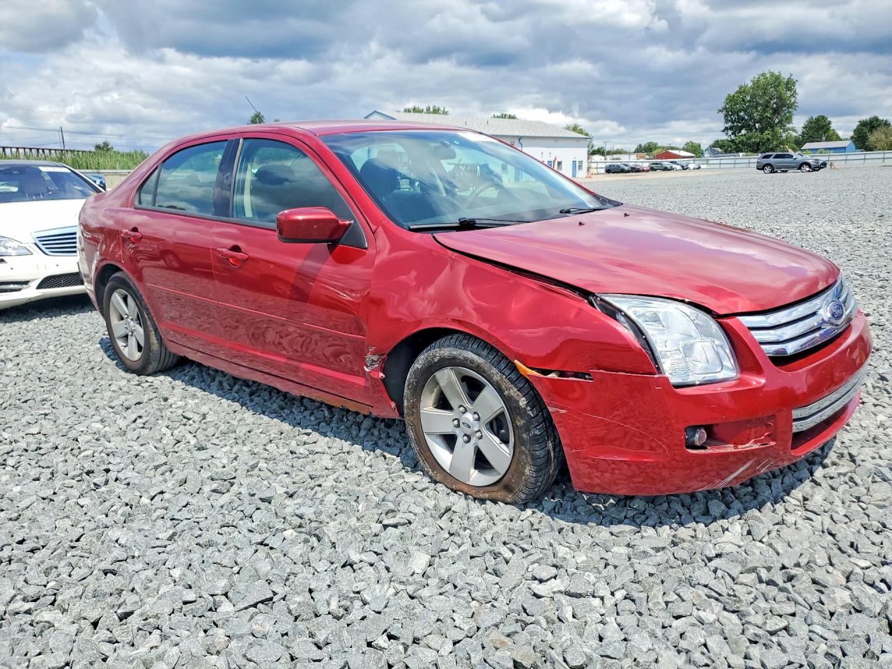 2009 Ford Fusion Se Red vin: 3FAHP07Z89R127262
