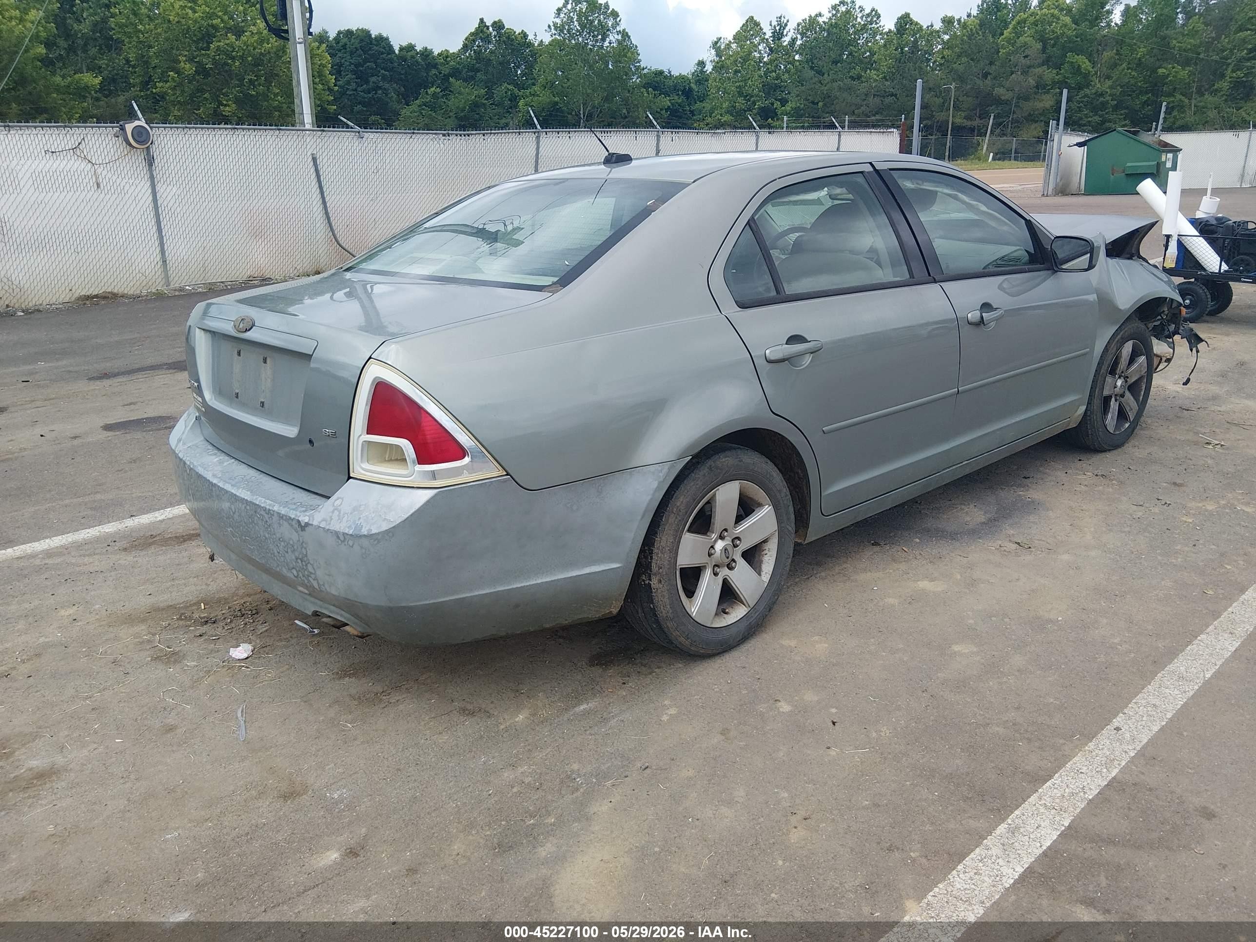 2009 Ford Fusion Se Серый vin: 3FAHP07Z89R137807