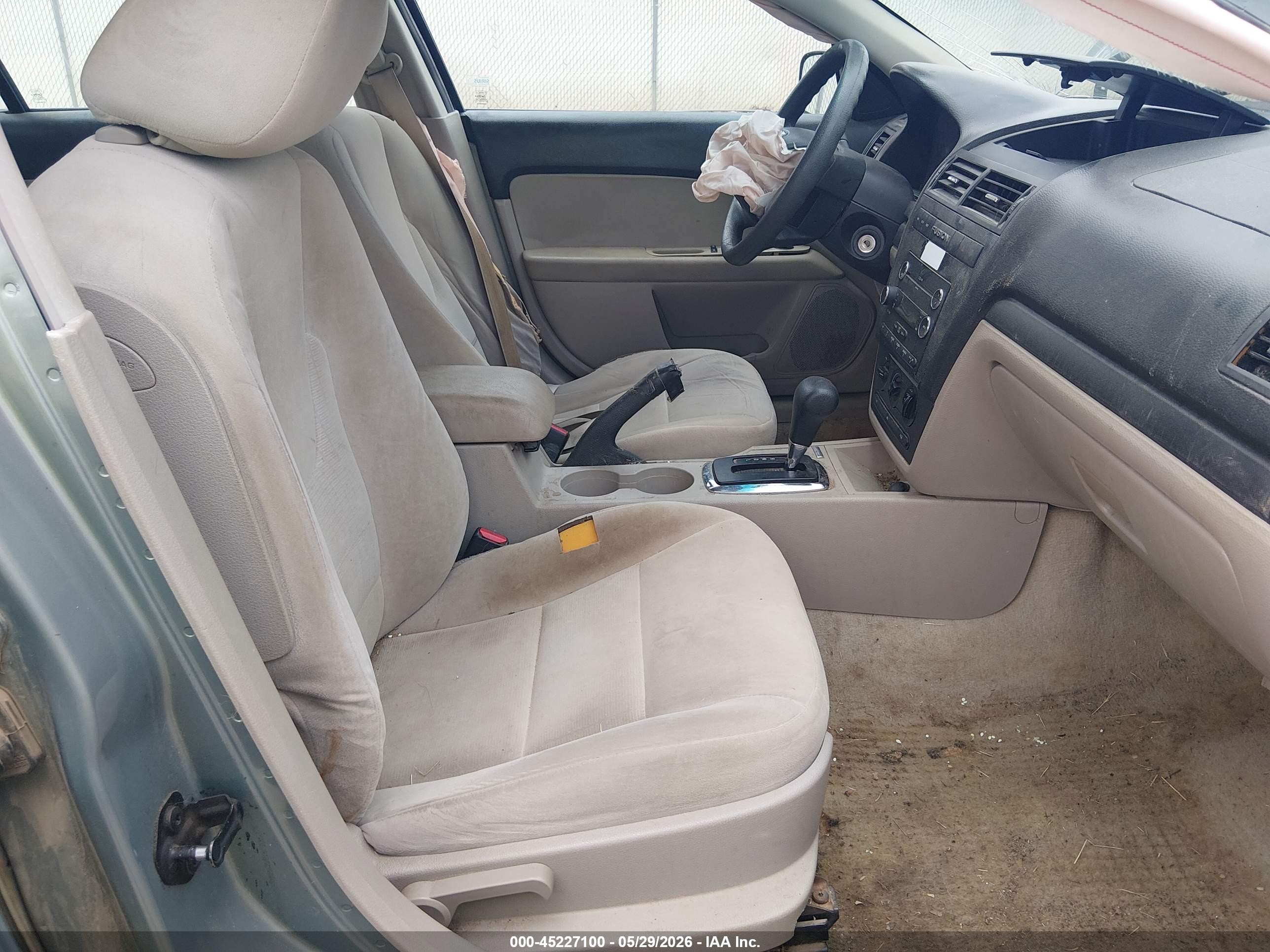 2009 Ford Fusion Se Серый vin: 3FAHP07Z89R137807