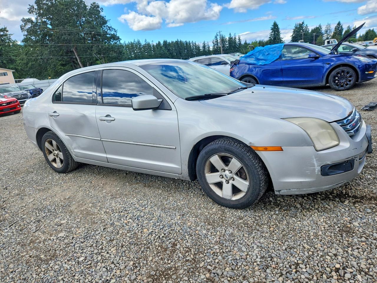 2009 Ford Fusion Se Silver vin: 3FAHP07Z89R182326