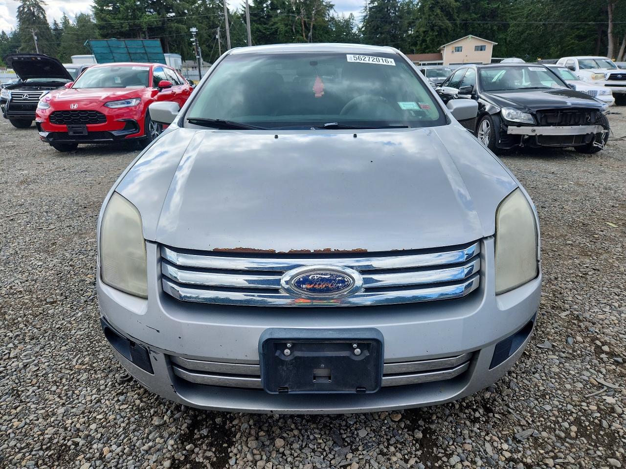 2009 Ford Fusion Se Silver vin: 3FAHP07Z89R182326