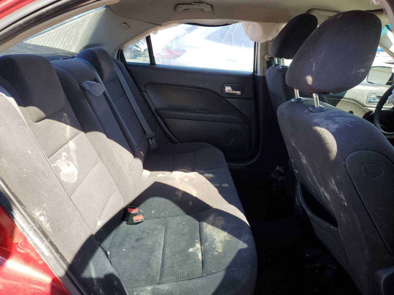 2009 Ford Fusion Se Red vin: 3FAHP07Z89R189597