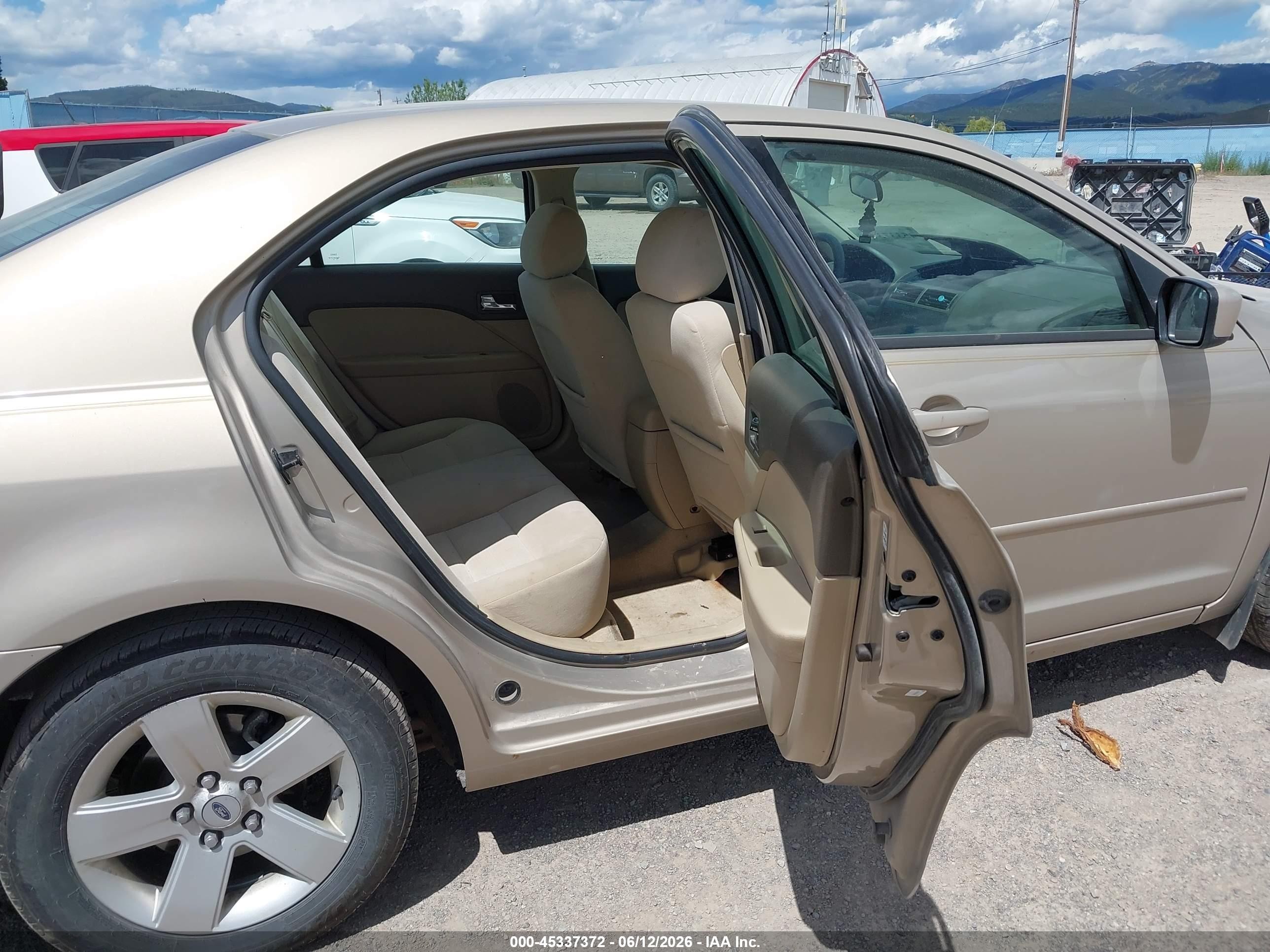 2006 Ford Fusion Se Gold vin: 3FAHP07Z96R206600