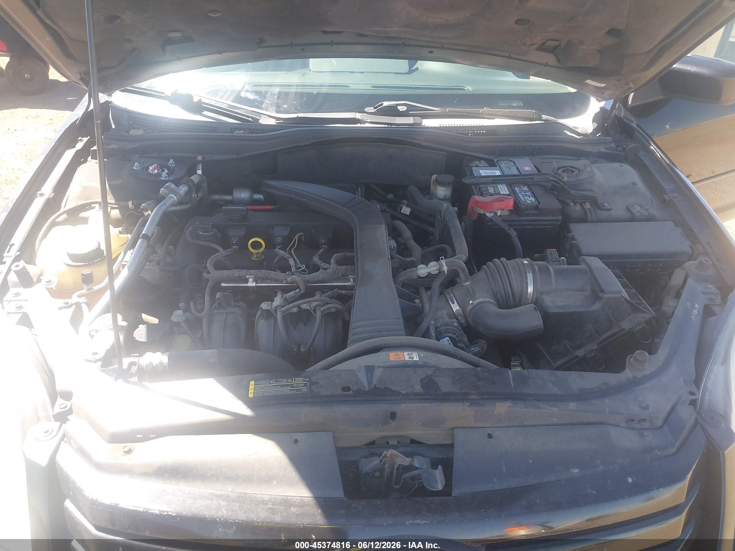 2007 Ford Fusion Se Black vin: 3FAHP07Z97R142334