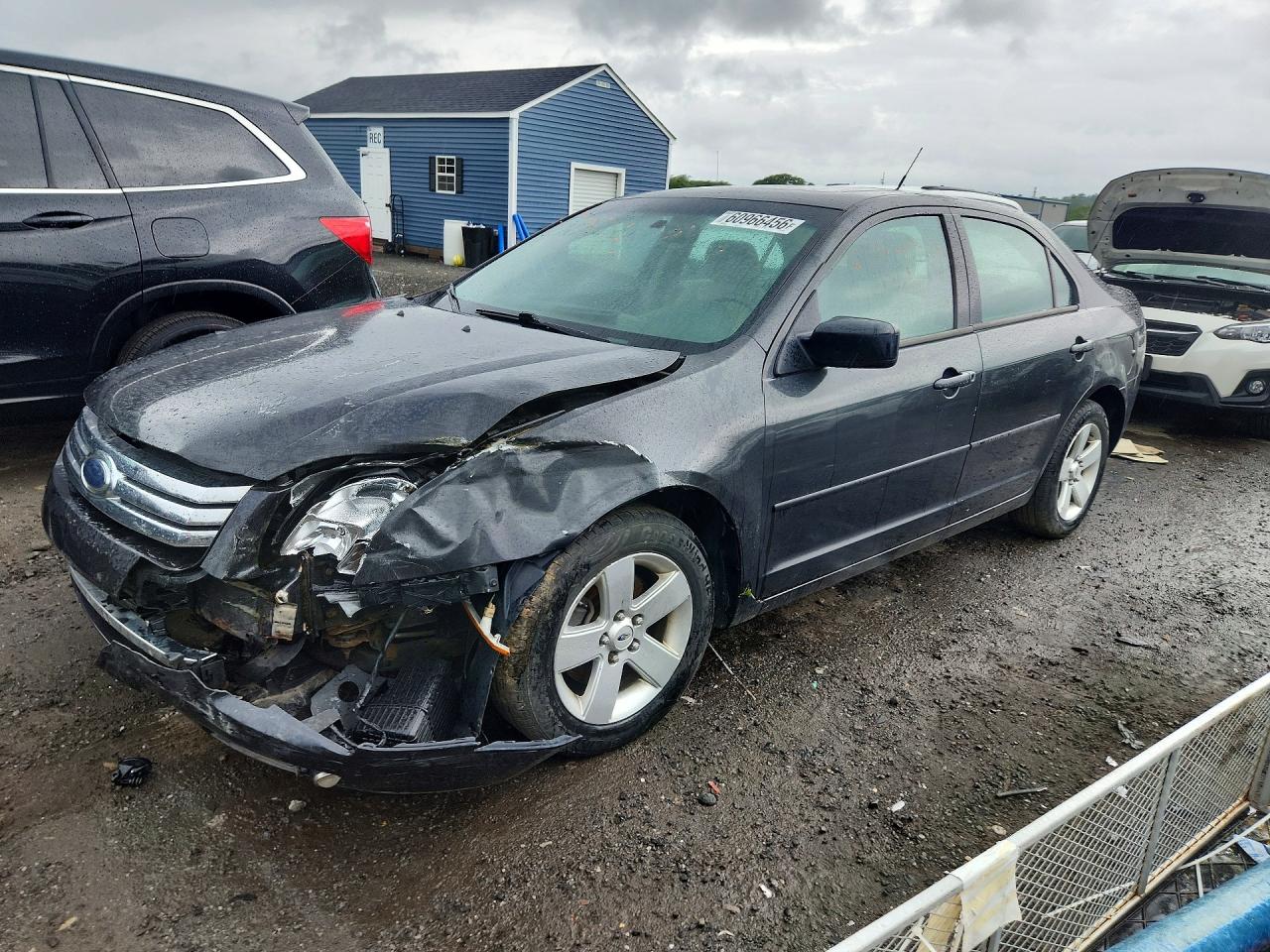2007 Ford Fusion Se Серый vin: 3FAHP07Z97R219705