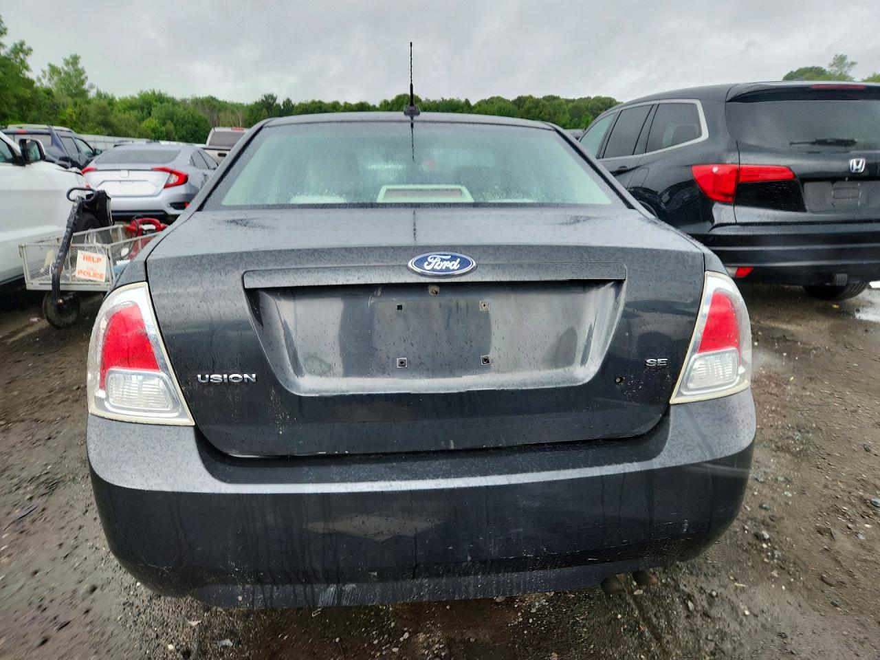 2007 Ford Fusion Se Серый vin: 3FAHP07Z97R219705