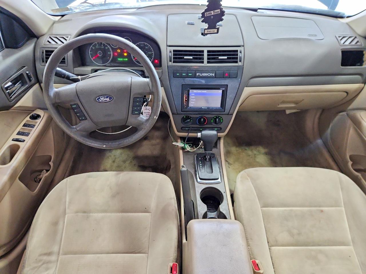 2007 Ford Fusion Se Blue vin: 3FAHP07Z97R265437