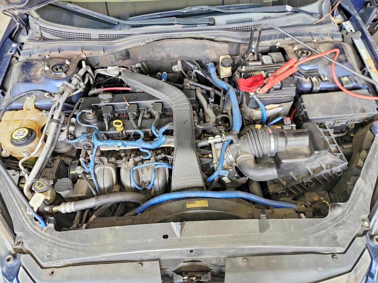 2007 Ford Fusion Se Blue vin: 3FAHP07Z97R265437