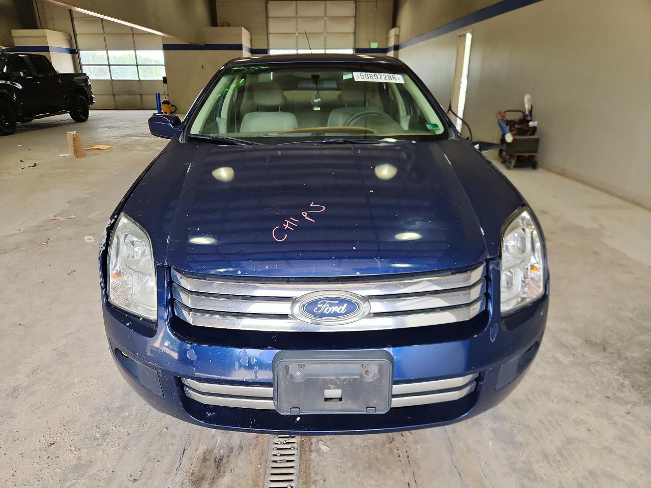 2007 Ford Fusion Se Blue vin: 3FAHP07Z97R265437
