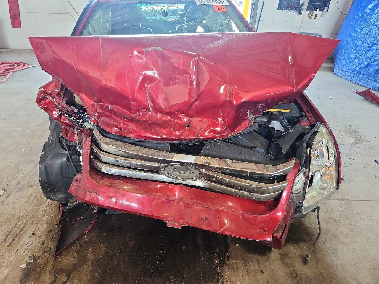 2008 Ford Fusion Se Maroon vin: 3FAHP07Z98R169342