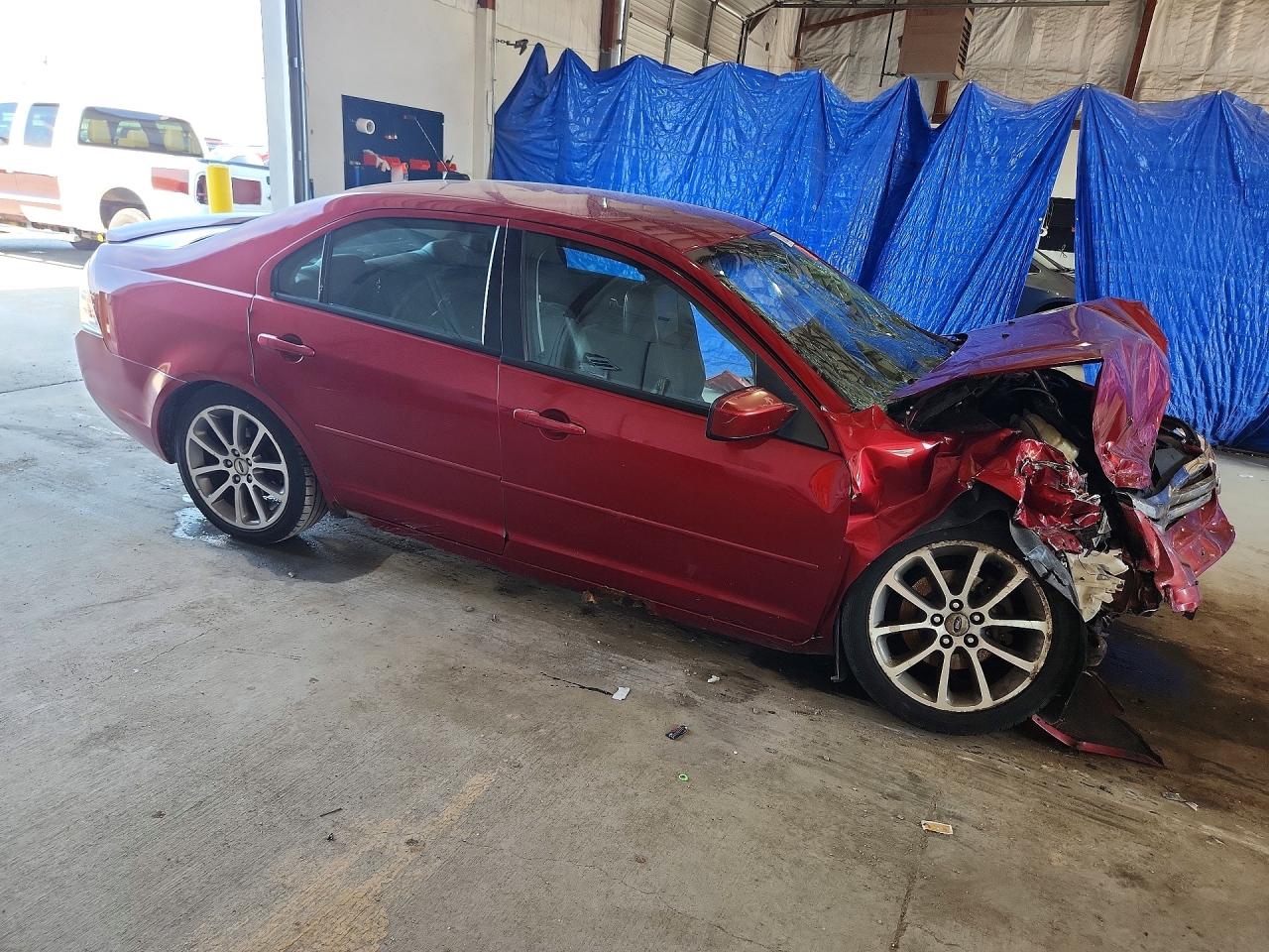 2008 Ford Fusion Se Maroon vin: 3FAHP07Z98R169342