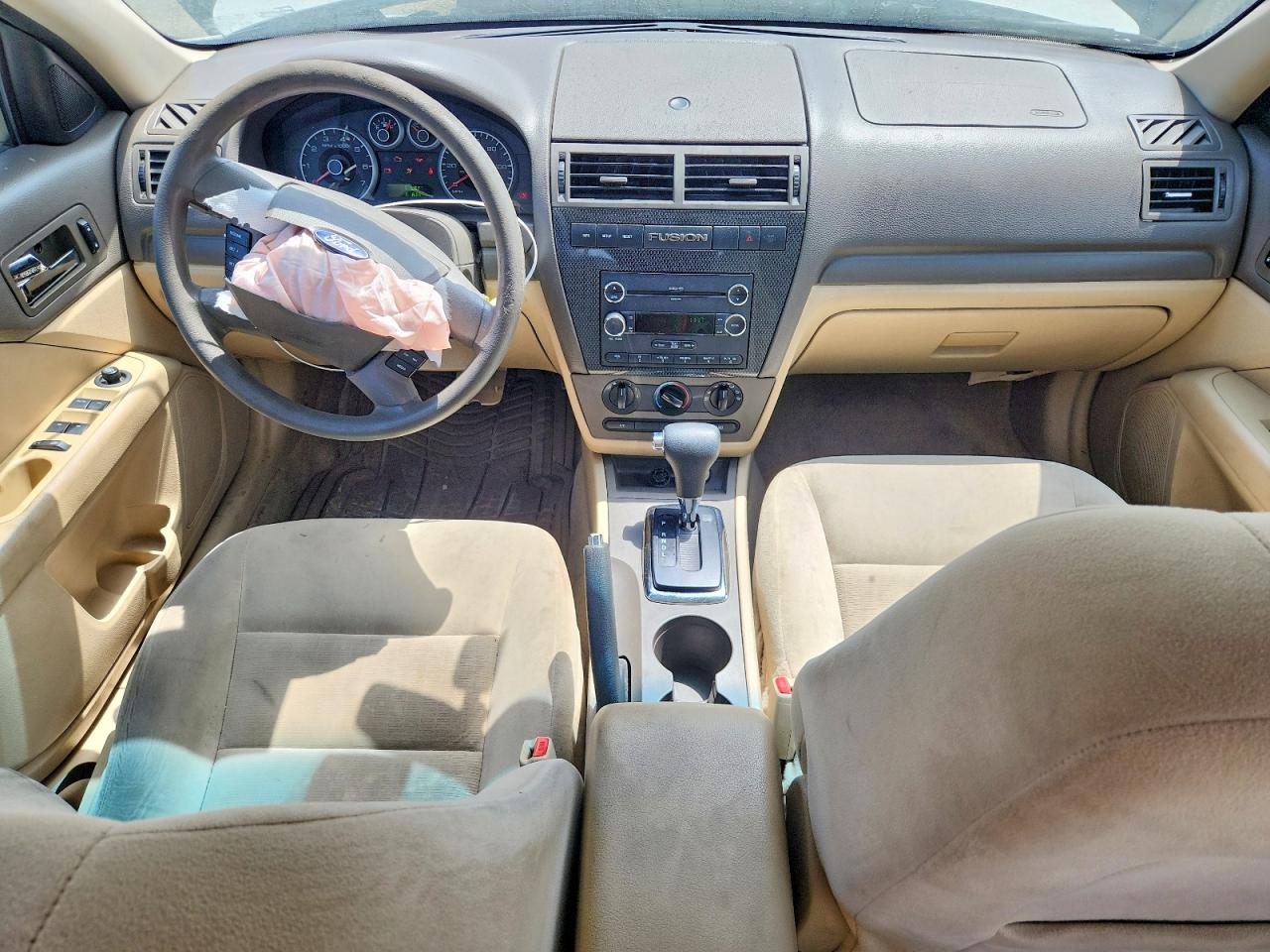 2009 Ford Fusion Se White vin: 3FAHP07Z99R120174