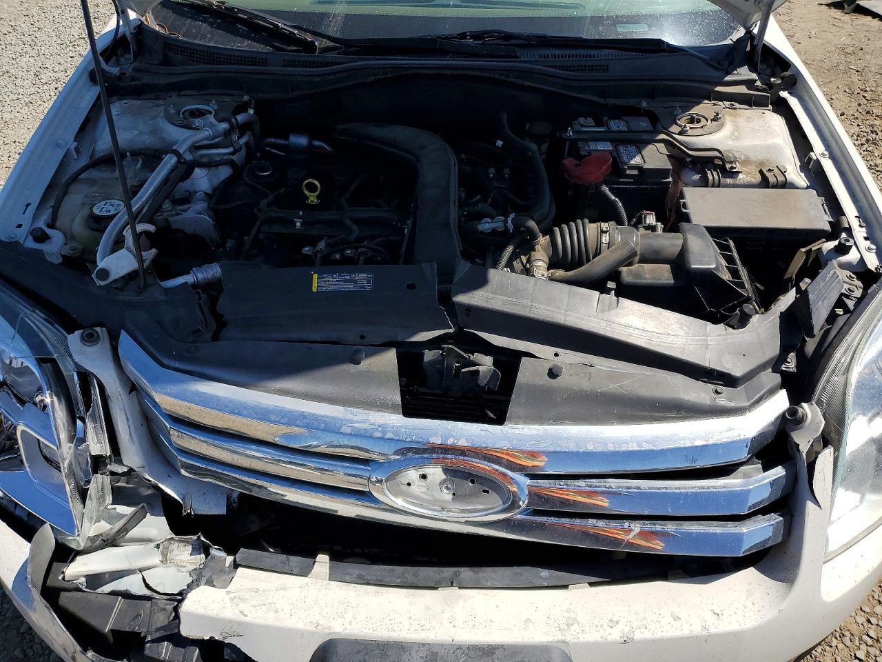 2009 Ford Fusion Se White vin: 3FAHP07Z99R120174