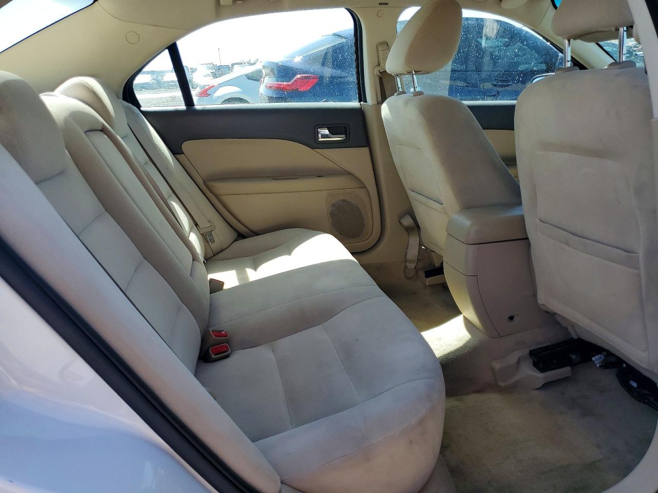 2009 Ford Fusion Se White vin: 3FAHP07Z99R120174