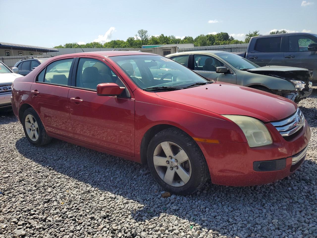 2009 Ford Fusion Se Red vin: 3FAHP07Z99R130879