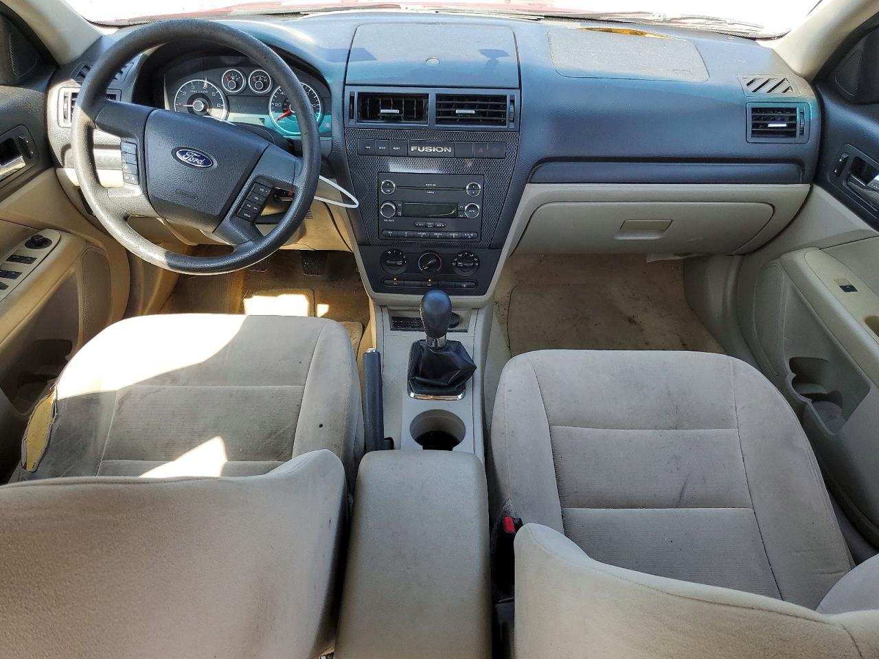 2009 Ford Fusion Se Red vin: 3FAHP07Z99R130879