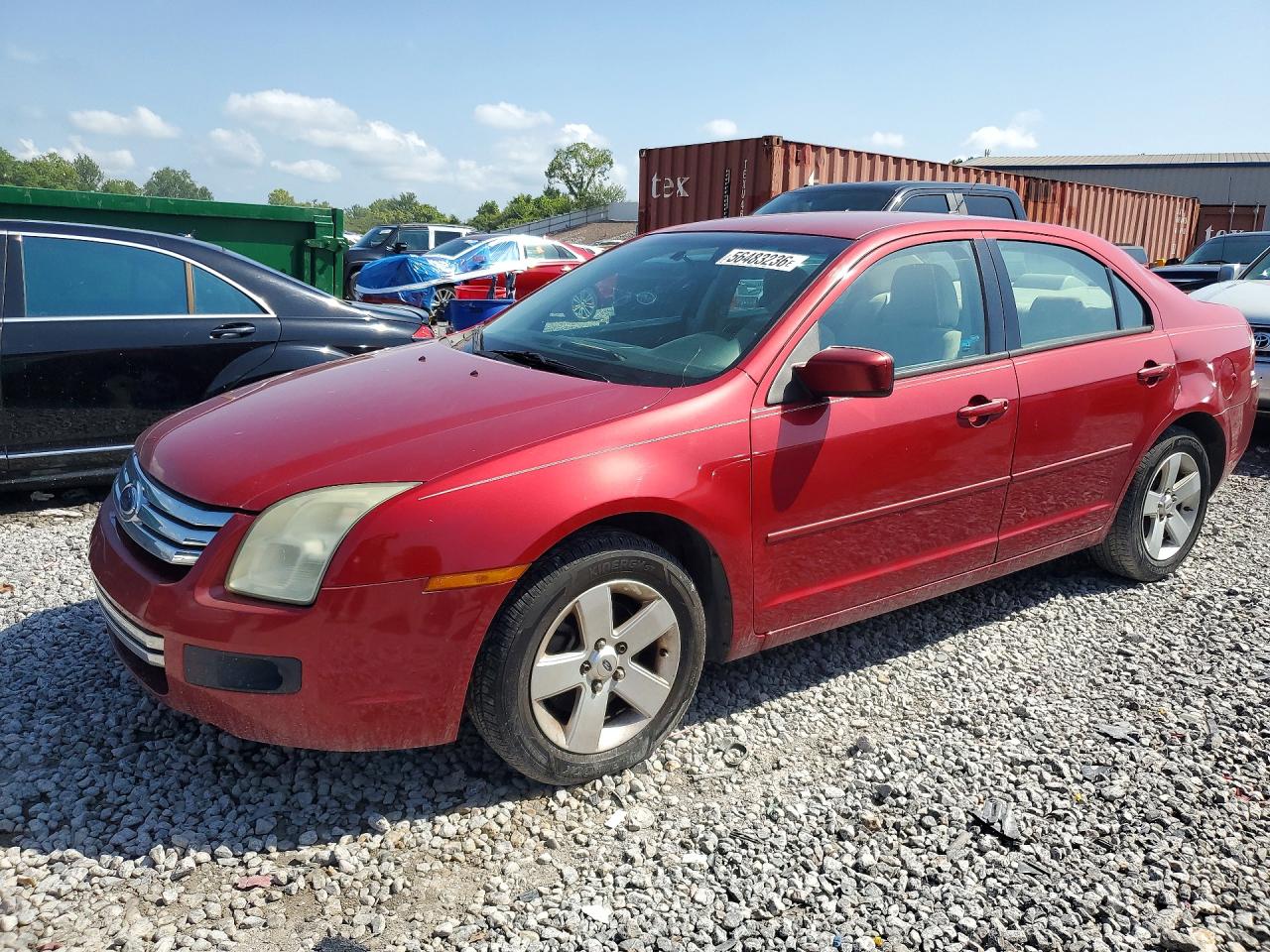 2009 Ford Fusion Se Red vin: 3FAHP07Z99R130879