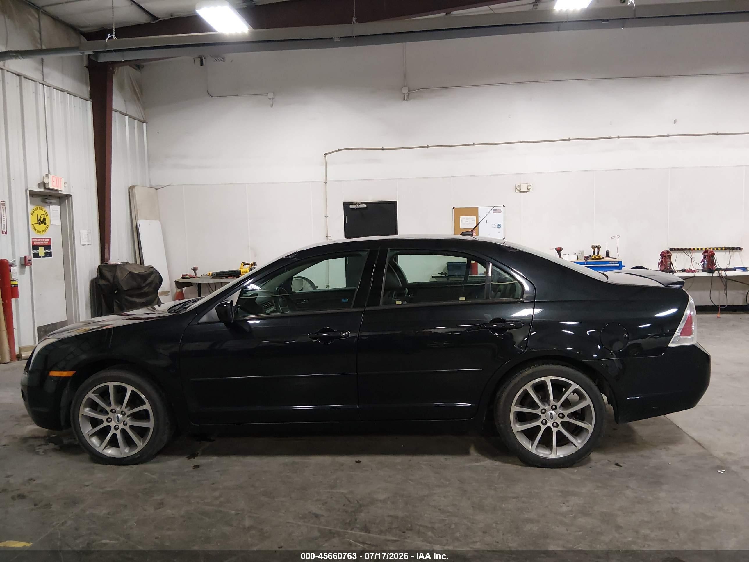 2009 Ford Fusion Se Черный vin: 3FAHP07Z99R171898